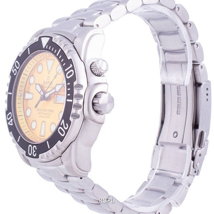 Ratio FreeDiver Helium-Safe 1000M Sapphire Automatic 1068HA96-34VA-YLW Men's Watch