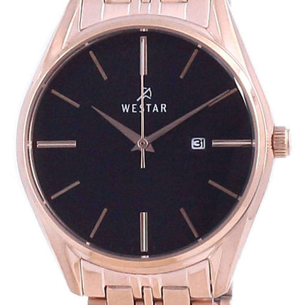 Westar Black Dial Two Tone Stainless Steel Quartz 40210 PPN 603 Women's Watch