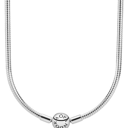 Pandora Snake Chain Sterling Silver Necklace 590742HV-42 For Women