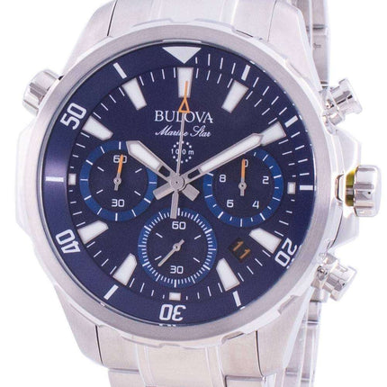 Bulova Marine Star 96B256 Quartz Chronograph Men's Watch