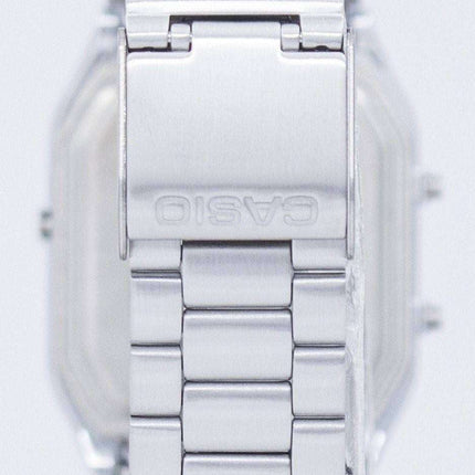 Casio Vintage Dual Time Alarm Quartz Analog Digital AQ-230A-7DMQ AQ230A-7DMQ Unisex Watch