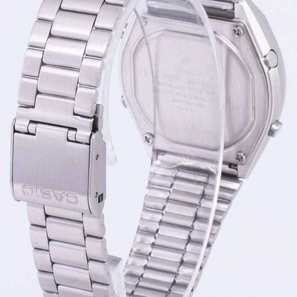 Casio Digital Quartz Stainless Steel Illuminator B640WD-1AVDF B640WD-1AV Mens Watch