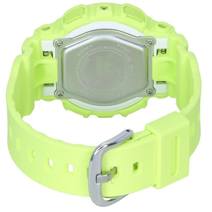 Casio Baby-G Analog Digital Green Resin Strap Green Dial Quartz BA-110YK-3A 100M Women's Watch