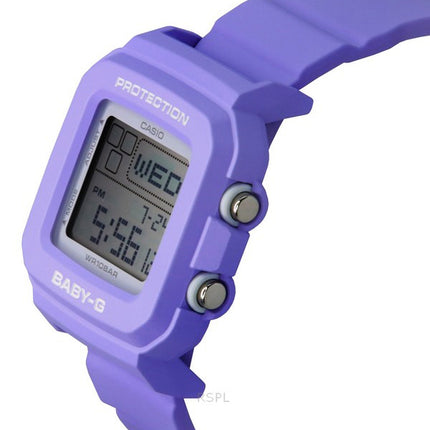 Casio Baby-G Plus Digital 30th Anniversary Purple Resin Strap Quartz BGD-10K-6 100M Women's Watch With Special Holder