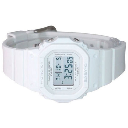 Casio Baby-G Digital White Resin Strap Quartz BGD-565U-7 100M Womens Watch