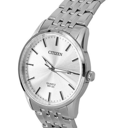 Citizen Stainless Steel Bracelet Silver Dial Quartz BI5000-87A Mens Watch