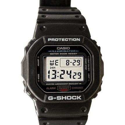 Casio G-Shock Illuminator Alarm Chrono DW-5600E-1V Mens Watch