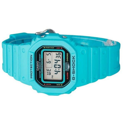 Casio G-Shock Digital Energy Park Series Vivid Blue Bio Based Resin Strap Quartz DW-5600EP-2 200M Mens Watch