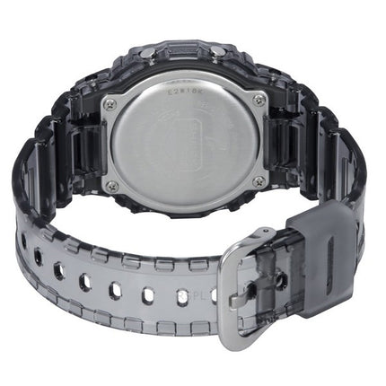 Casio G-Shock Digital Grey Translucent Resin Strap Quartz DW-5600TLS-8 200M Men's Watch