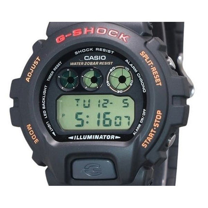 Casio G-Shock Digital Resin Strap Quartz DW-6900UB-9 200M Mens Watch