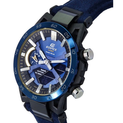 Casio Edifice Sospensione 50th Anniversary Limited Edition Blue Dial Tough Solar ECB-2000SS-2A 100M Men's Watch