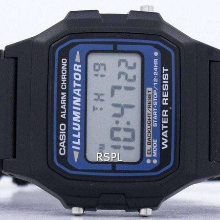 Casio Digital Quartz Alarm Chrono Illuminator F-105W-1ADF F-105W-1 Mens Watch