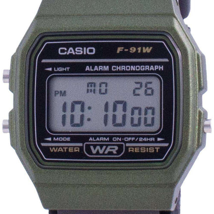 Casio Classic Daily Alarm F-91WM-3A F91WM-3A Men's Watch