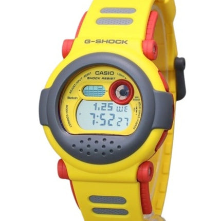 Casio G-Shock Digital Smartphone Link Yellow Resin Strap Quartz G-B001MVE-9 200M Men's Watch With Extra Strap