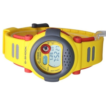 Casio G-Shock Digital Smartphone Link Yellow Resin Strap Quartz G-B001MVE-9 200M Men's Watch With Extra Strap