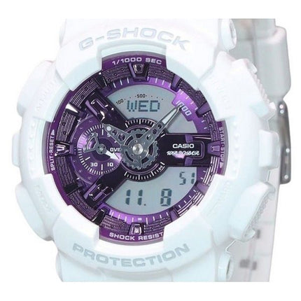 Casio G-Shock Seasonal Collection 2023 Analog Digital Purple Dial Quartz GA-110WS-7A 200M Mens Watch