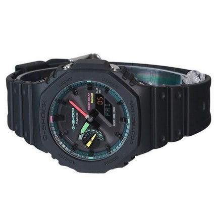 Casio G-Shock Analog Digital Smartphone Link Multi Fluorescent Accents Series Tough Solar GA-B2100MF-1A 200M Men's Watch