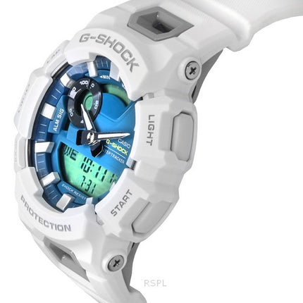 Casio G-Shock G-Squad Analog Digital Smartphone Link Bio-Based Resin Strap Blue Dial Quartz GBA-900CB-7A 200M Men's Watch