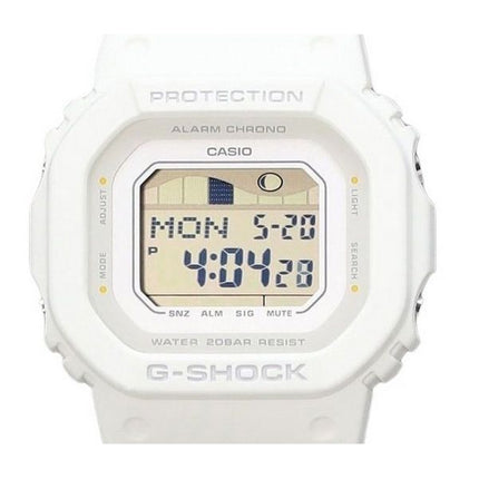 Casio G-Shock G-Lide Digital White Bio Based Resin Strap Quartz GLX-S5600-7B 200M Womens Watch