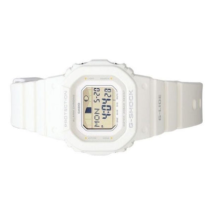 Casio G-Shock G-Lide Digital White Bio Based Resin Strap Quartz GLX-S5600-7B 200M Womens Watch