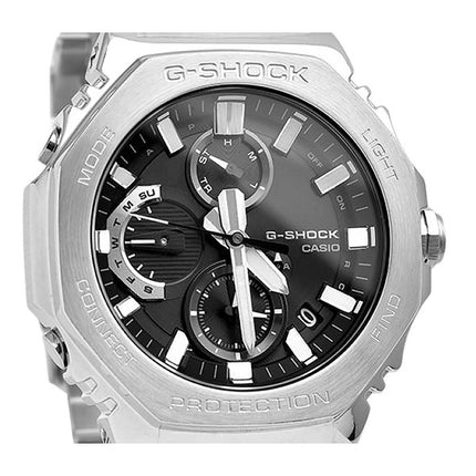 Casio G-Shock Full Metal Analog Chronograph Smartphone Link Black Dial Tough Solar GMC-B2100D-1A 200M Men's Watch