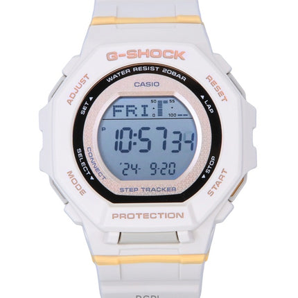 Casio G-Shock G-Squad Digital Smartphone Link Pale Pink Bio-Based Resin Quartz GMD-B300-4 200M Women's Watch