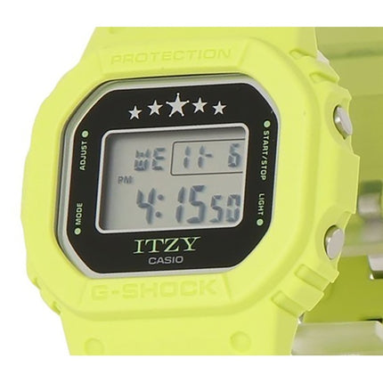 Casio G-Shock ITZY Collaboration Digital Green Bio-Based Resin Strap Quartz GMD-S5610IT-3 200M Women's Watch