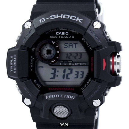 Casio Rangeman G-Shock Triple Sensor Atomic GW-9400-1 Mens Watch