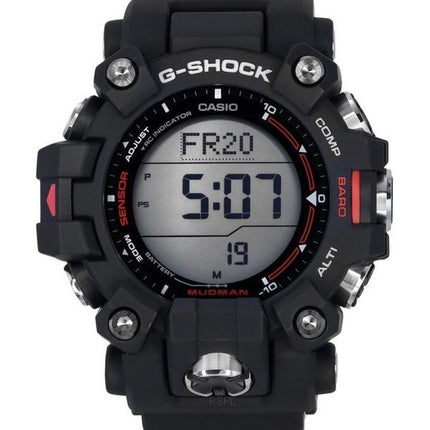 Casio G-Shock Mudman Master Of G-Land Digital Resin Strap Solar GW-9500-1 200M Mens Watch