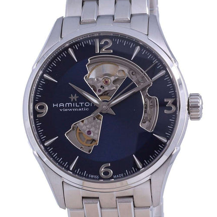 Hamilton Jazzmaster Stainless Steel Open Heart Automatic H32705141 Mens Watch