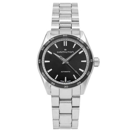 Hamilton Jazzmaster Performer Stainless Steel Black Dial Automatic H36205130 100M Men's Watch