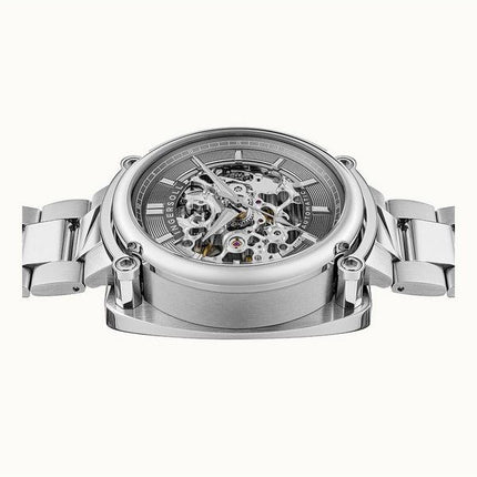 Ingersoll The Michigan Stainless Steel Grey Skeleton Dial Automatic I13304 Mens Watch