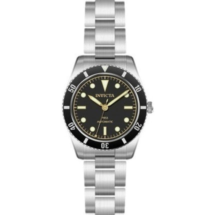 Invicta Vintage Pro Diver Stainless Steel Black Dial Automatic Diver's 31290 200M Men's Watch