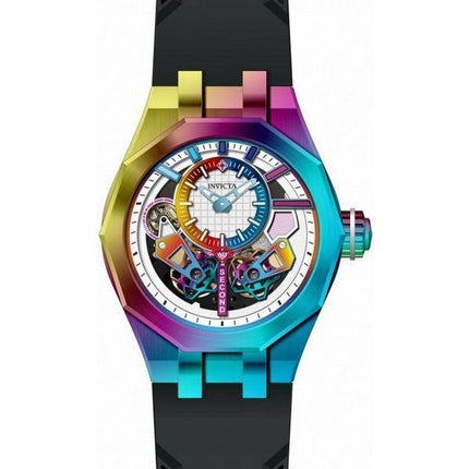 Invicta Specialty Silicone Strap Multicolor Dial Automatic 43199 100M Mens Watch