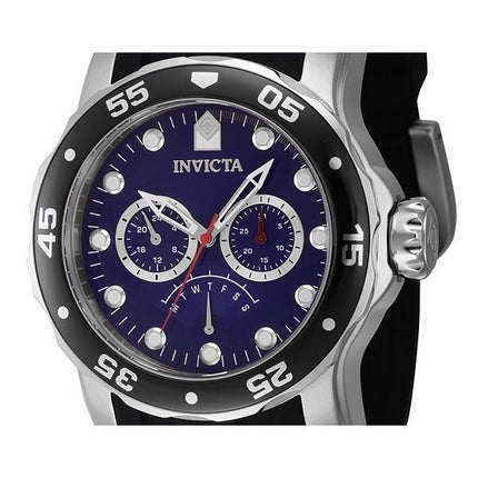 Invicta Pro Diver Retrograde GMT Blue Dial Quartz 46967 100M Men's Watch