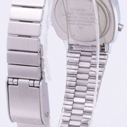 Casio Digital Stainless Steel Alarm Timer LA670WA-7DF LA670WA-7 Womens Watch