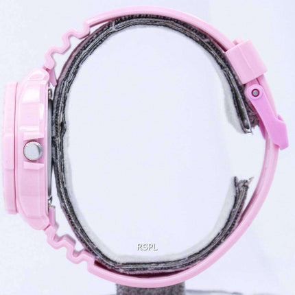 Casio Pink Resin Strap LRW-200H-4B2VDF LRW-200H-4B2V Womens Watch