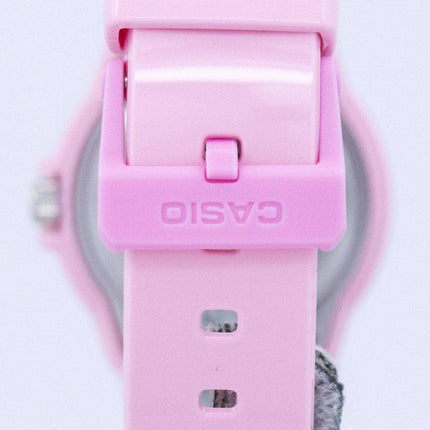 Casio Pink Resin Strap LRW-200H-4B2VDF LRW-200H-4B2V Womens Watch