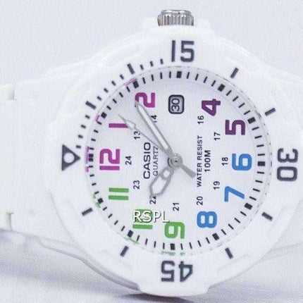 Casio Enticer Analog White Dial LRW-200H-7BVDF LRW-200H-7BV Womens Watch