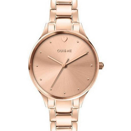 Oui  Me Petite Bichette Rose Gold Tone Stainless Steel Quartz ME010156 Womens Watch