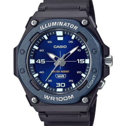 Casio Standard Analog Resin Strap Blue Dial Quartz MW-620H-2AV 100M Men's Watch