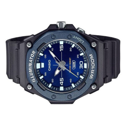 Casio Standard Analog Resin Strap Blue Dial Quartz MW-620H-2AV 100M Men's Watch