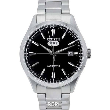 Citizen C7 Series Stainless Steel Black Dial Automatic NH8391-51E Men's Watch