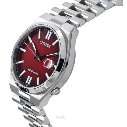 Citizen Tsuyosa Stainless Steel Burgundy Dial Automatic NJ0150-56W Men's Watch