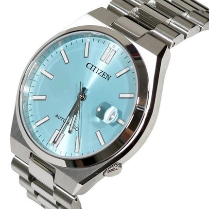 Citizen Tsuyosa Stainless Steel Ice Blue Dial Automatic NJ0151-88M 100M Mens Watch