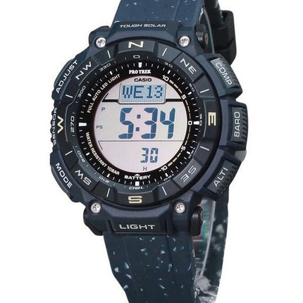 Casio ProTrek Climber Line Digital Blue Silicon Strap Tough Solar PRG-340SC-2 100M Men's Watch