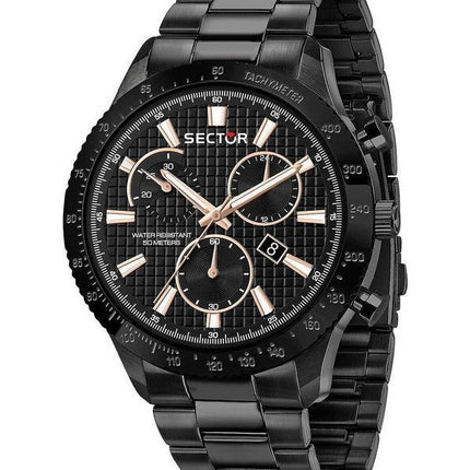 Sector 270 Chronograph Stainless Steel Black Dial Quartz R3273778001 Mens Watch