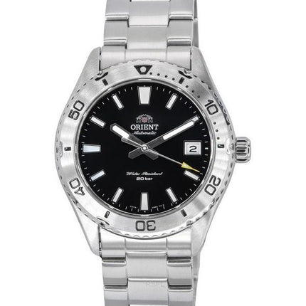 Orient Sports Mako Stainless Steel Black Dial Automatic Diver's RA-AC0Q01B10B RA-AC0Q01B30B 200M Men's Watch