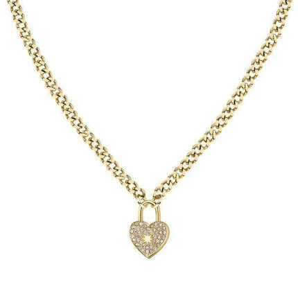 Morellato Abbraccio Gold Tone Stainless Steel Necklace SABG25 For Women