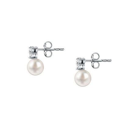 Morellato Perla Silver Tone Earrings SAER52 For Women